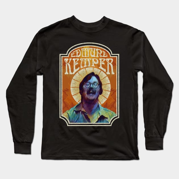 Edmund Kemper - Serial Killers - True Crime Long Sleeve T-Shirt by Renegade Rags